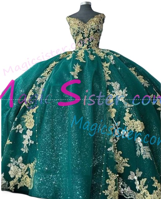 Topselling Emerald Green Quinceanera Dress