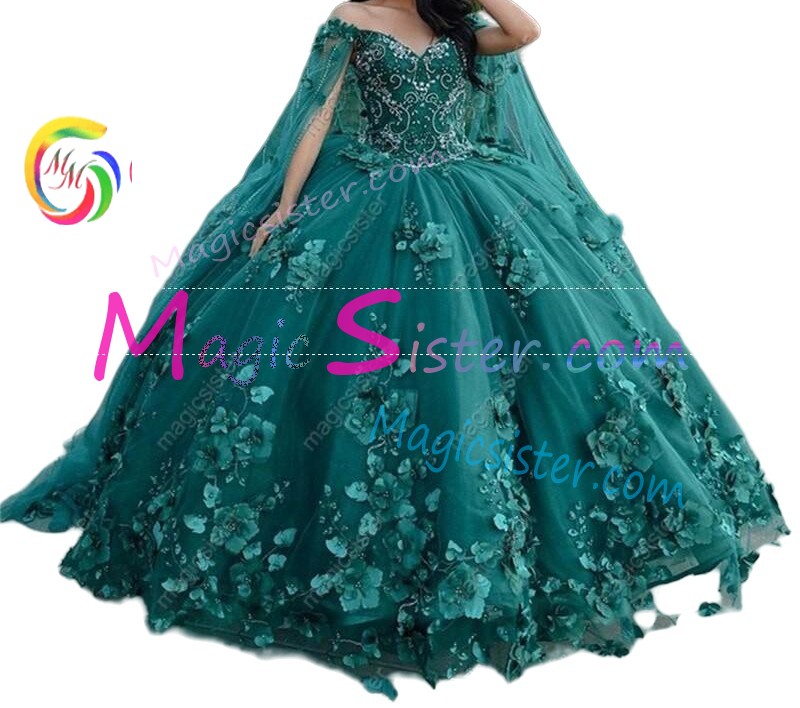 Emerald Green Instock Factory Wholesale Quinceanera Dresses