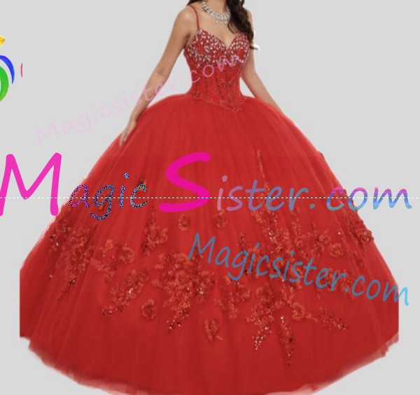 Topselling Red Quinceanera Dress