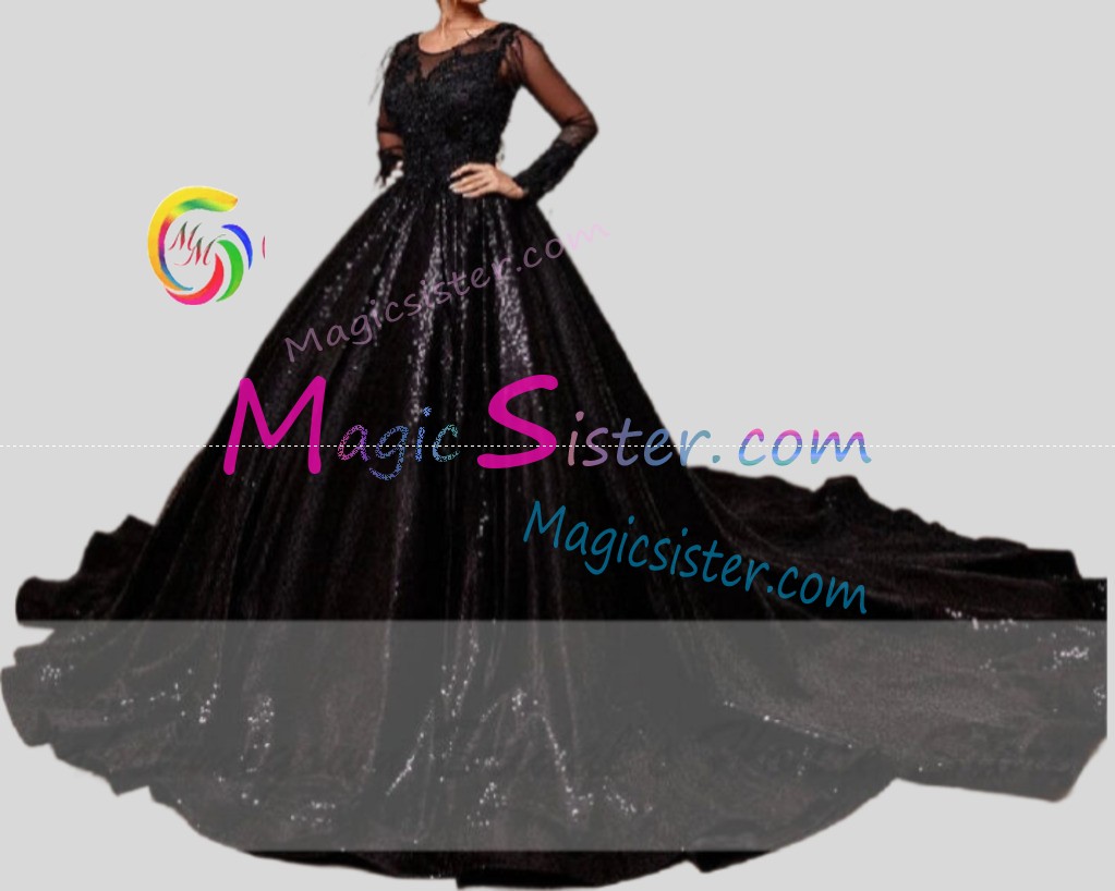 Topselling Luxury Black Quinceanera Dress
