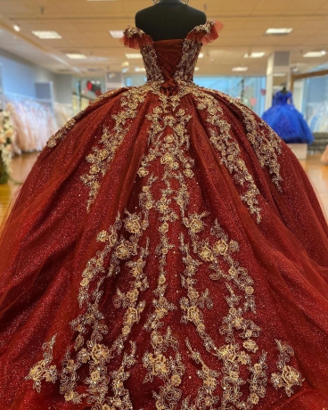 Buygundy popular Quinceanera dresses