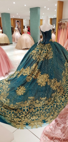 Instock Sequins Quinceanera dresses
