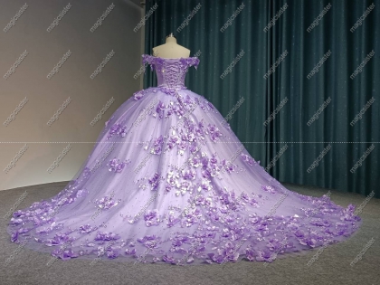 3D Flowers Quinceanera dresses