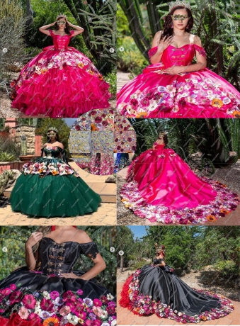 Charro Quinceanera dresses