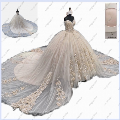 3D Flowers Quinceanera dresses