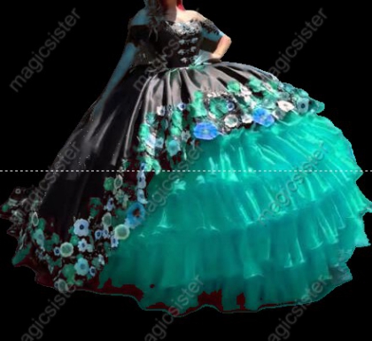 Hot Selling Factory Wholesale Sunflower Quinceanera Dress