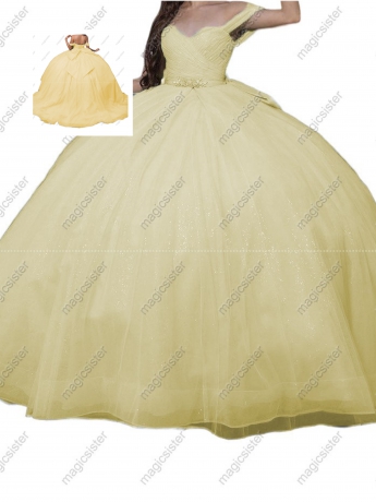 Unique Factoy Wholesale Glitter Quinceanera Dresses