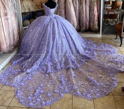 Sparkly Instock Factory Wholesale Quninceanera Dress
