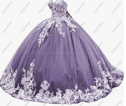 Factory Wholesale Fashionable Sequins Quinceanera Dress