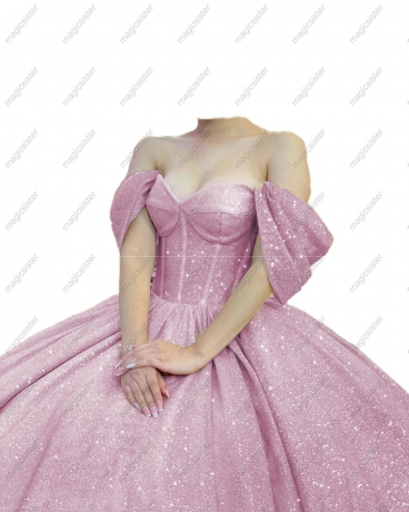 Unique Luxury Glitter Quinceanera Dresses