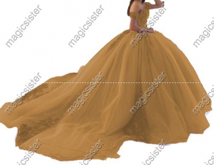 Elegant Princes Sweet Quinceanera Dresses Ball Gown Floral Lace Luxury Prom Dress