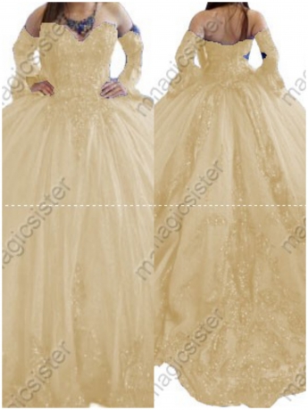 Factory Wholesale Fashionable Sequins Quinceanera Dress