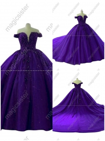 Factory Wholesale Sparkly Hotselling Customed Make Quinceanera Dress