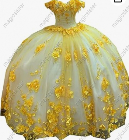 Luxury Factory Wholesale 3D Flower Quinceanera Dress