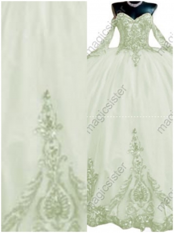 Sage Factory Wholesale Fashionable Sequins Quinceanera Dress