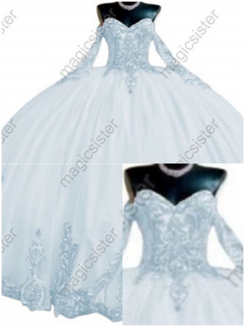 Factory Wholesale Fashionable Sequins Quinceanera Dress