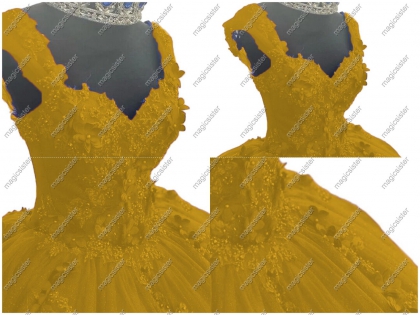 Factory wholesale quinceanera dress off shoulder lace dress