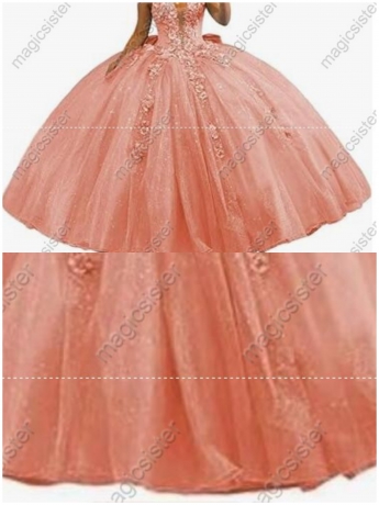 Sparkly Hotselling Customed Make Quinceanera Dress