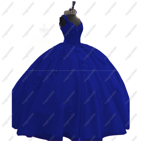 Ball Gown Quinceanera Dresses Appliques Beads Pearls Off the Shoulder Sweet Dress Lace-Up