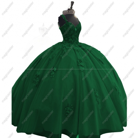 Ball Gown Quinceanera Dresses Appliques Beads Pearls Off the Shoulder Sweet Dress Lace-Up
