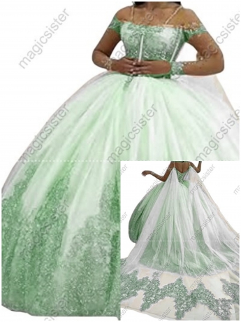 Sage Factory Wholesale Fashionable Sequins Quinceanera Dress