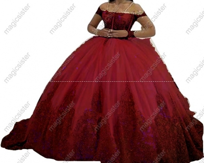 Factory Wholesale Fashionable Sequins Quinceanera Dress