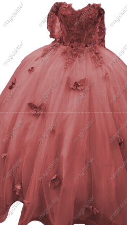 Off Shoulder Quinceanera Dresses Floor Length Appliques Princess Sweet