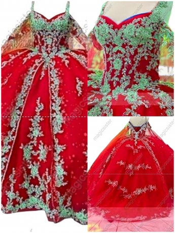 Sparkly Instock Factory Wholesale Quninceanera Dress