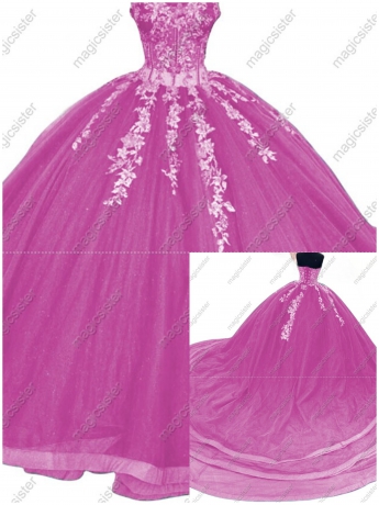 Sparkly Instock Factory Wholesale Quninceanera Dress