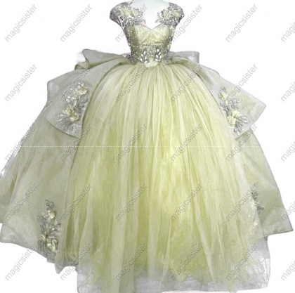 Factory Wholesale Customized 3D Floral Quinceanera Dress