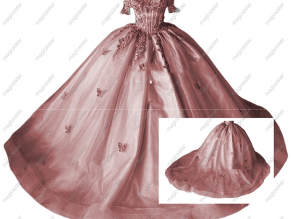 Quinceanera Dresses 3D Flowers Off The Shoulder Sweet Ball Gown