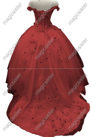 Factory wholesale Customized 3D Floral Quinceanera Dress