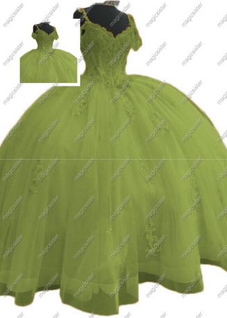 Factory wholesale off shoulder quinceanera dress