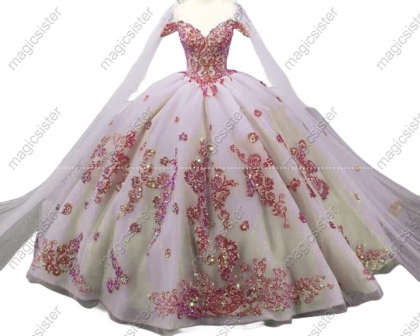 Luxury Fashionable Sequins Quinceanera Dress
