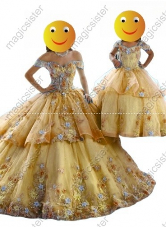 Beautiful Mini Quinceanera Dress