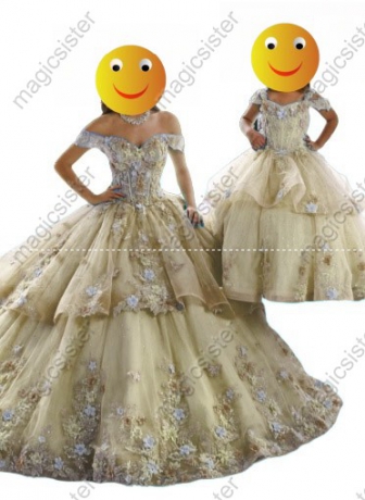 Beautiful Mini Quinceanera Dress