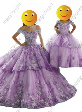 Beautiful Mini Quinceanera Dress