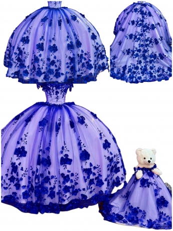 Factory Wholesale Hotselling Matching Barbie and Bear Dress
