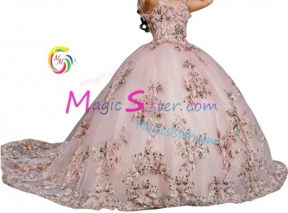 Luxury Blush Factory Wholesale Quinceanera Dress