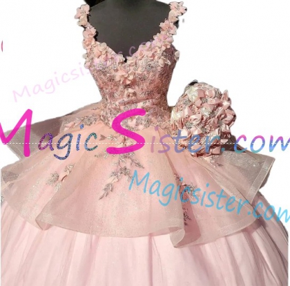 Blush Factory Wholesale Beautiful Flower Quinceanera Dress