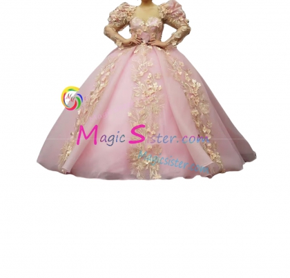 Hotselling Luxury Blush Factory Wholesale Quinceanera Dress
