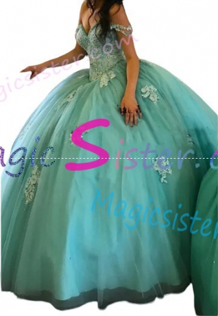 Hotselling TopSelling Sage Quinceanera Dress