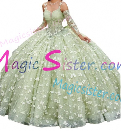 Hotselling TopSelling Sage Quinceanera Dress