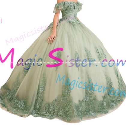 TopSelling Sage Quinceanera Dress