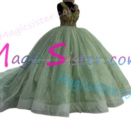 TopSelling Sage Quinceanera Dress