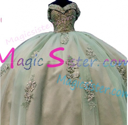 Beautiful TopSelling Sage Quinceanera Dress