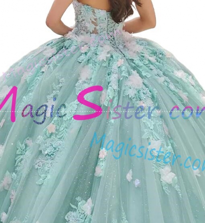 Beautiful TopSelling Sage Quinceanera Dress
