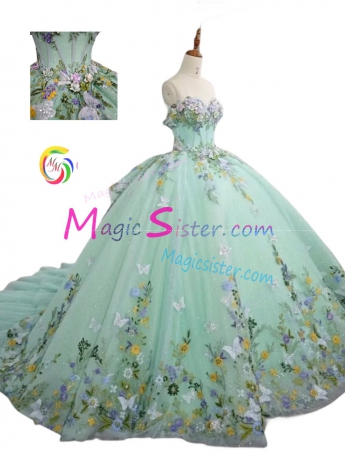 Hot Sale Sage Quinceanera Dress