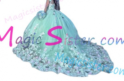Hot Selling Sage Quinceanera Dress