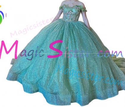 Luxury TopSelling Sage Quinceanera Dress